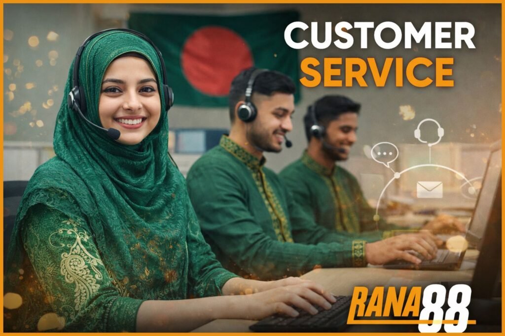 Rana88 গ্রাহক সেবা