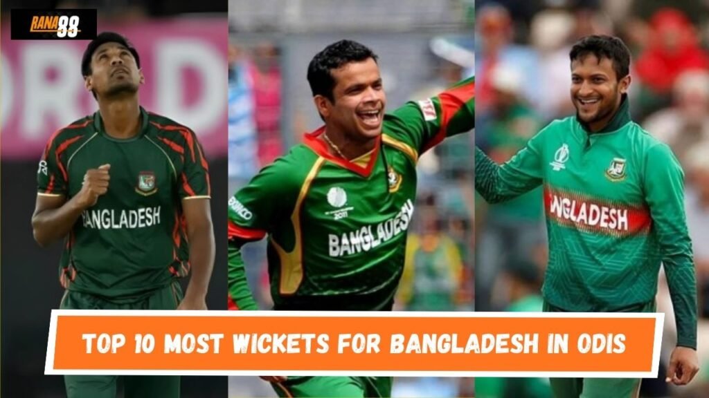 ODIতে বাংলাদেশের পক্ষে সর্বাধিক উইকেট শিকারী