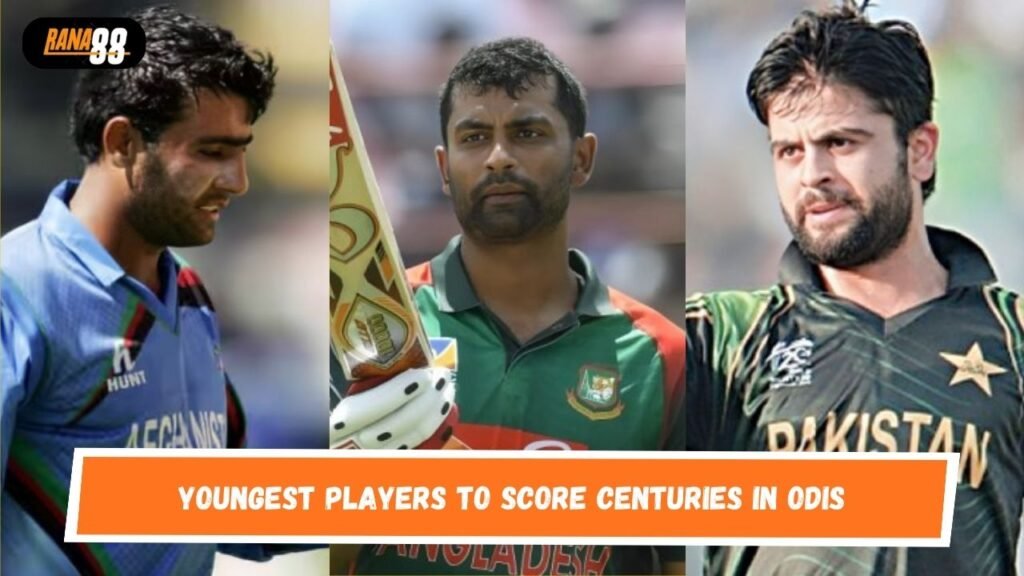 কমবয়সি খেলোয়াড় যারা ODIতে সেঞ্চুরি করেছেন