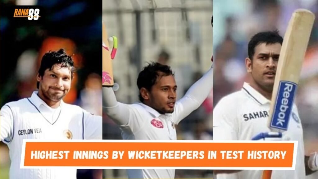 টেস্ট ইতিহাসে উইকেটকিপারদের সর্বোচ্চ ইনিংস